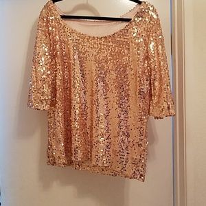 Sequined blouse
